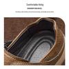 Men's 2025 Winter Retro Leather Casual Sports Shoes - Non-slip, Soft Sole, British Style Work Footwear
