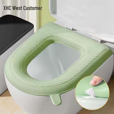 Anello in Schiuma di Silicone Coprisedile Universale per WC - Cuscino Lavabile per Tutte le Stagioni