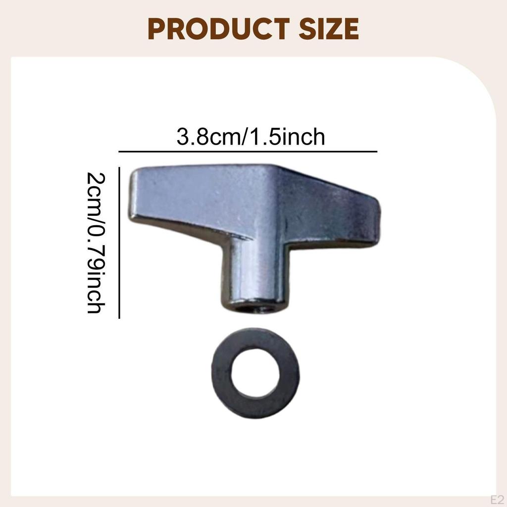 Butterfly Fastener Knob Drum Hardware Metal Cymbal Mounting Accessories Stand