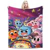 The Amazing World of g-Gumballs Blankets Fleece  Multifunction Super Soft Throw Blankets for Bedroom Rug Piece