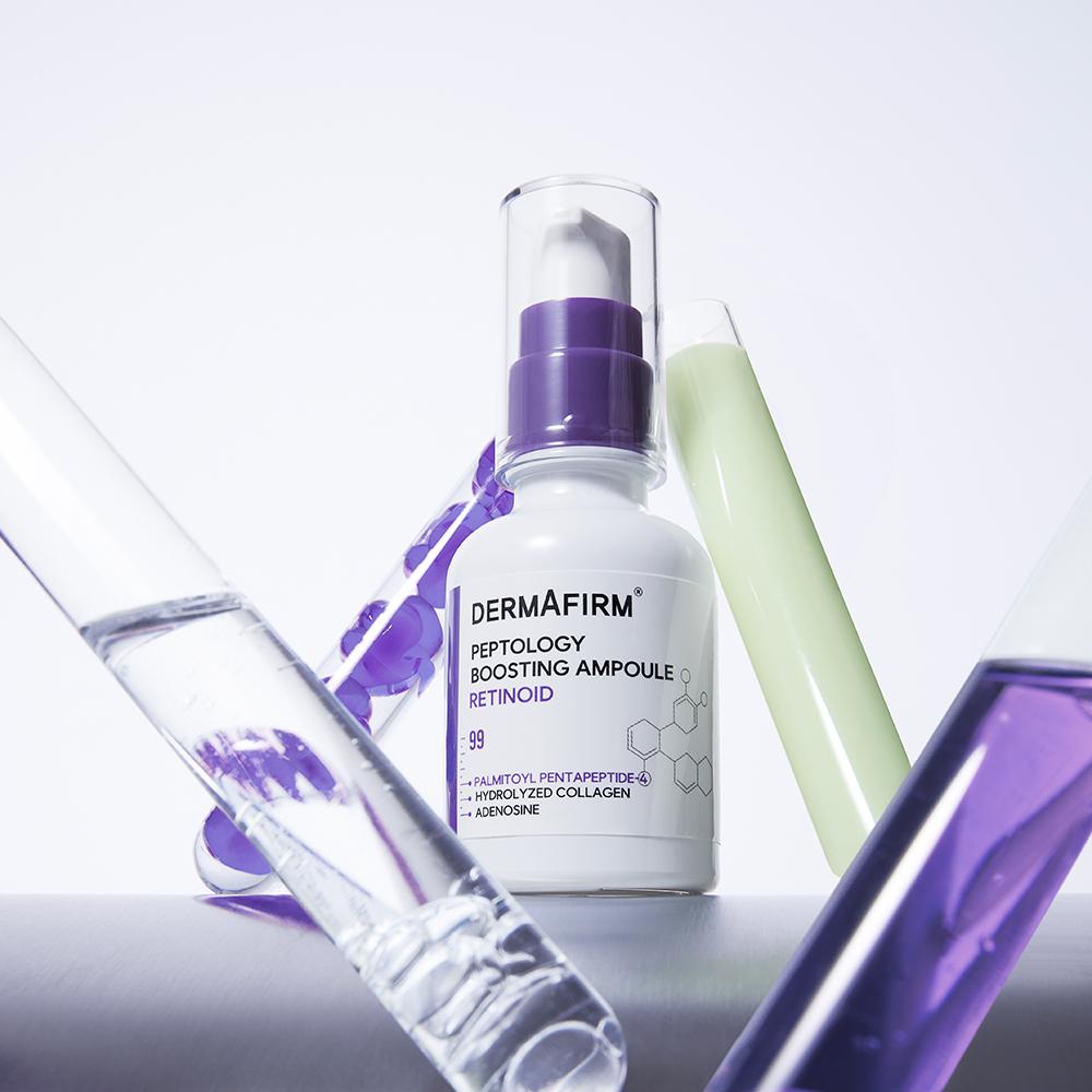 Derma Firm [huening Kai Pick Porenpflege] Derma Firm Peptiology Boosting Ampulle Retinoid 30ml Plan +30ml Nachfüllung