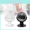 Portable Clip Fan With Usb Rechargeable Battery For Office Home And Travel Use