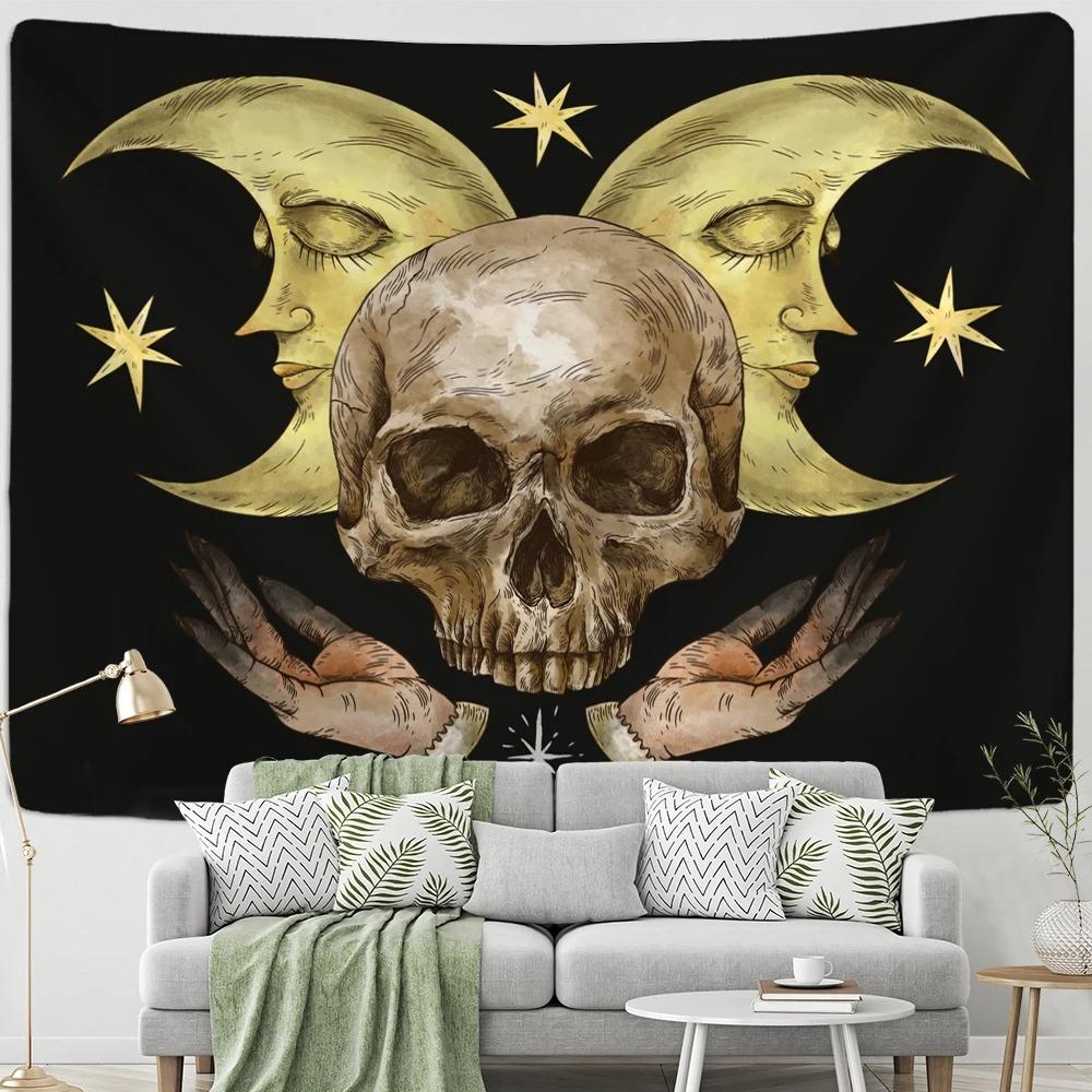 Retro Psychedelic Mushroom Tapestry Office Living Room Tapestry Home Wall Decoration Tapestry