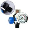 Pneumatic Inline Oil Water Trap Filter with Air Regulator Gauge for Airbrushes to Remove Contaminants and Water from Air Supply