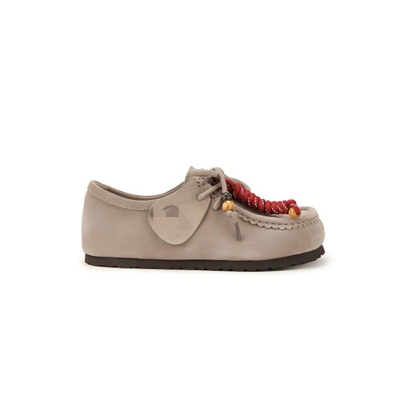 Retro Boken Shoes for Women, New Style Casual Shoes, Thick-soled Height-increasing Loafers