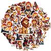 35pcs-100pcs Colorful Stickers Cute Stickers Animal Stickers For Guitar DIY Bicycle Skateboard Laptop Luggage Decor