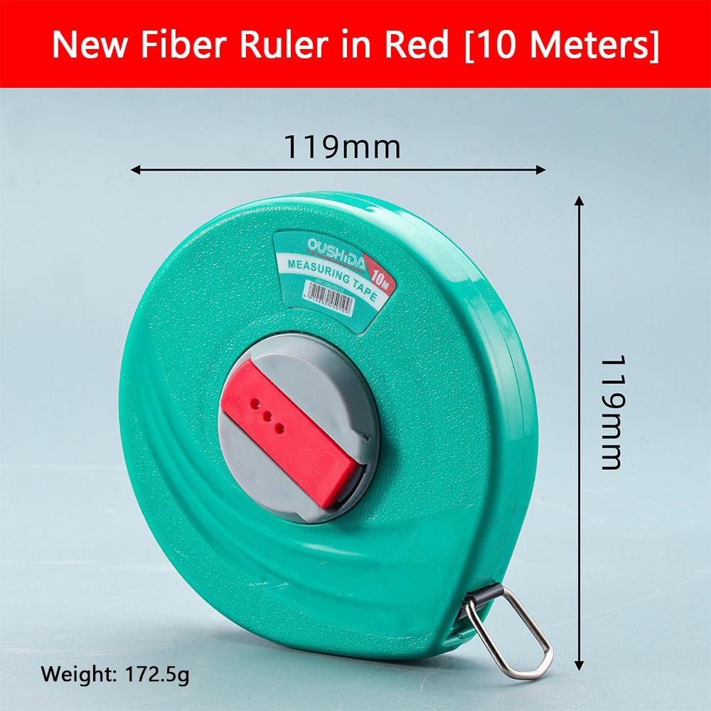 10m 20m 30m 50m Measuring Tape Wear Resistant Thickened Material Site Measure Tape Double Scale Sturdy Fiberglass Tape
