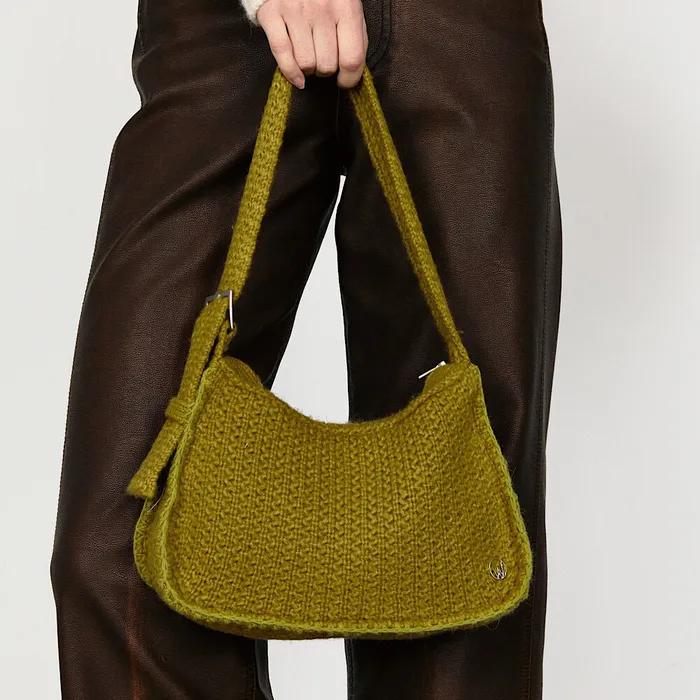 KNITTING BAG(OLIVE)