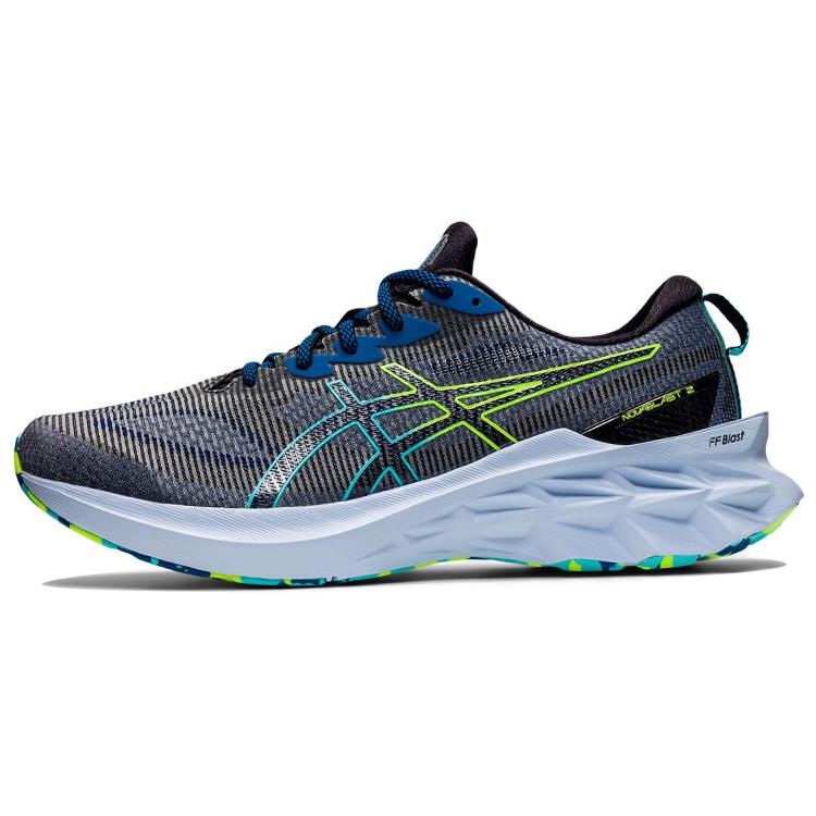 

Новые Asics Novablast 2 Le Черный Опасный Зеленый 1011B331-001 39