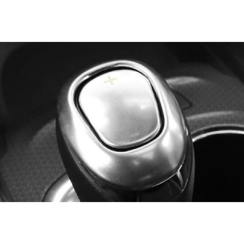 Gear Shift Knob Head Cover Trim Fit For Chevrolet Cruze 2016-2019 Silver Steel