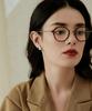 Lingkeonpeuleim Arlt-5957 Titanium Eyeglass Frame Black