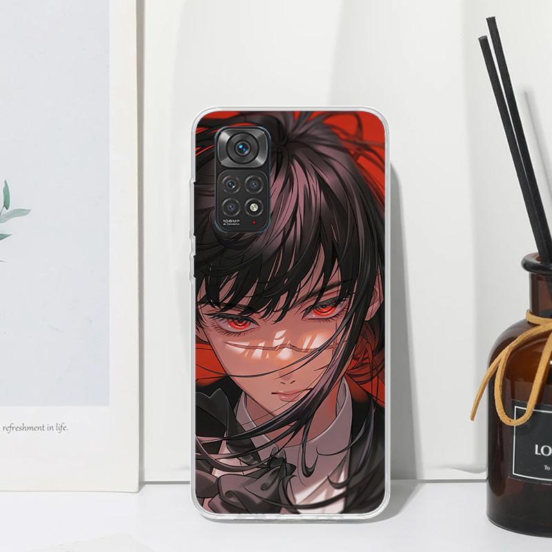 C-Chainsaw Mans Yoru War Devil Phone Case For Xiaomi Redmi Note 15 13 14S 14 Pro Plus 12S 11S 10S 12 11E 10 11T Art Fundas Back