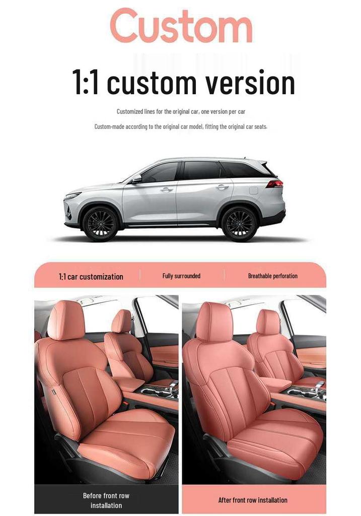 Changan CS75 PRO Full Coverage Seat Covers - Fits 26 Models, Universal All-Season Car Seat Cushions