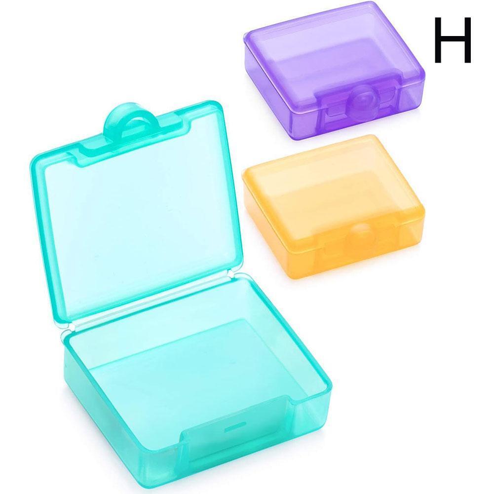 Small Pocket Pill Case 3 Pack Daily Single Pill Box Organizer Portable Container