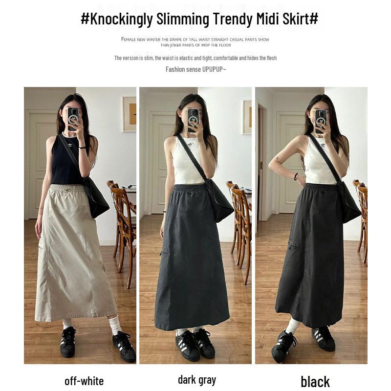 Women's Spring/Summer 2025 High-Waist Gray Bodycon Workwear Dress - Petite Mid-Length Style