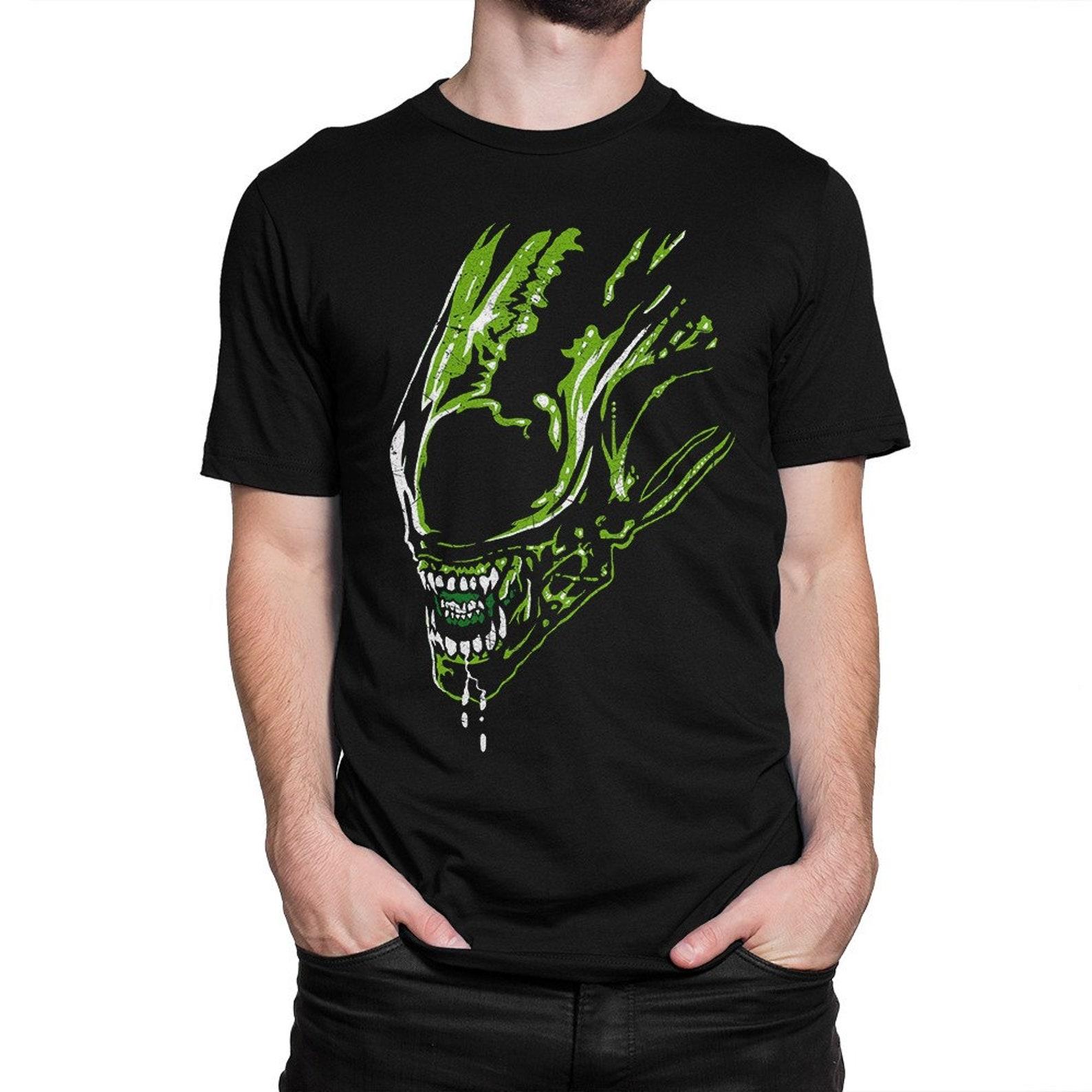 Alien Xenomorph Art T-Shirt, Men s and Women s Sizes (drsh-176) L