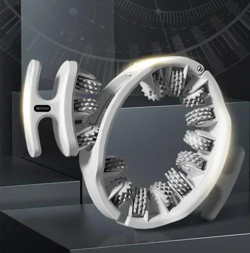 

Массажер-ролик для ног Массажер от целлюлита Ручной массажер для мышц Ролик Многофункциональный тренажер для мышц тазового дна Инструменты для красоты Новый серый