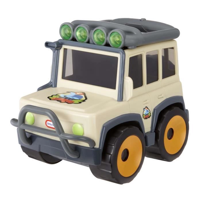 Little Tikes - Safari SUV - Véhicule tout-terrain pour enfant - Jumelles, boussole et torche incluses