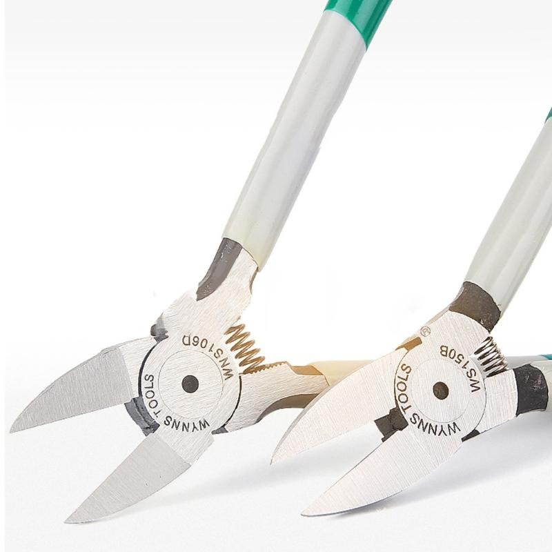 5/6/7inch Diagonal Pliers Side Cutting Nipper Electronic Wire Cutters Outlet Mini Scissors Models Hand Tool Shears