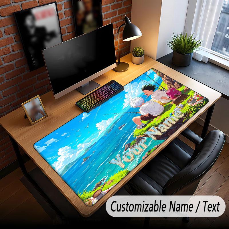 Benutzerdefiniertes, verlängertes Mauspadd, Hunter × Hunter Gaming-Schreibtischmatte für Heim-Büro-Desktop-Dekoration