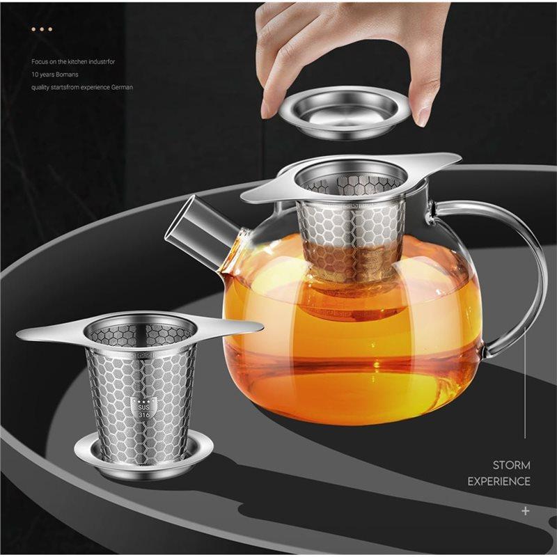 ABBP-2 Pack Stainless Steel Tea Infuser Tea Infuser For Loose Leaf Tea Tea Steeper For Loose Tea