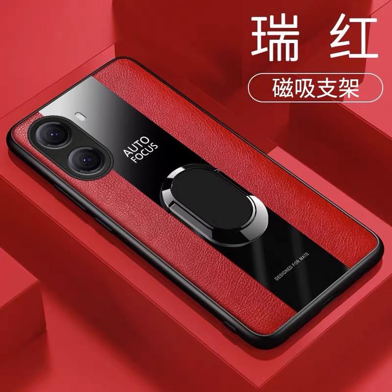 Case For POCO X7 Pro 5G Case Magnetic Ring Phone Cover For Xiaomi POCO X7 Pro Redmi Turbo 4 Luxury Leather Shell Silicone Bumper