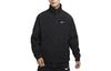 Nike Velvet Jackets Men's Black Stand Collar Moderate FB1910-010