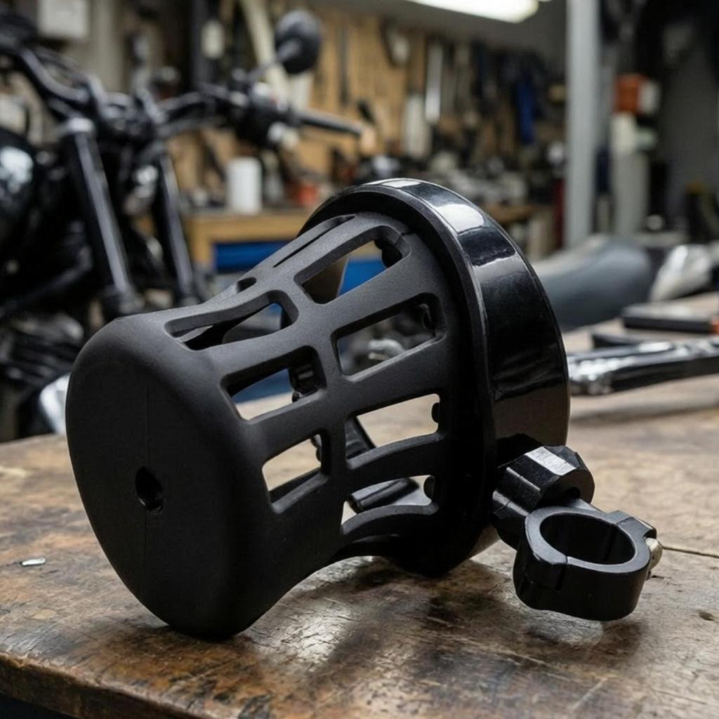 Motorcycle Cup Holder Anti-Slip Handlebar Sturdy for Cruisers, Bikers