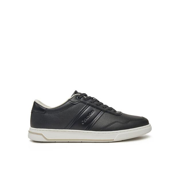 Мужские кроссовки Calvin Klein Low top lace up logo hm0hm01653 чёрные
