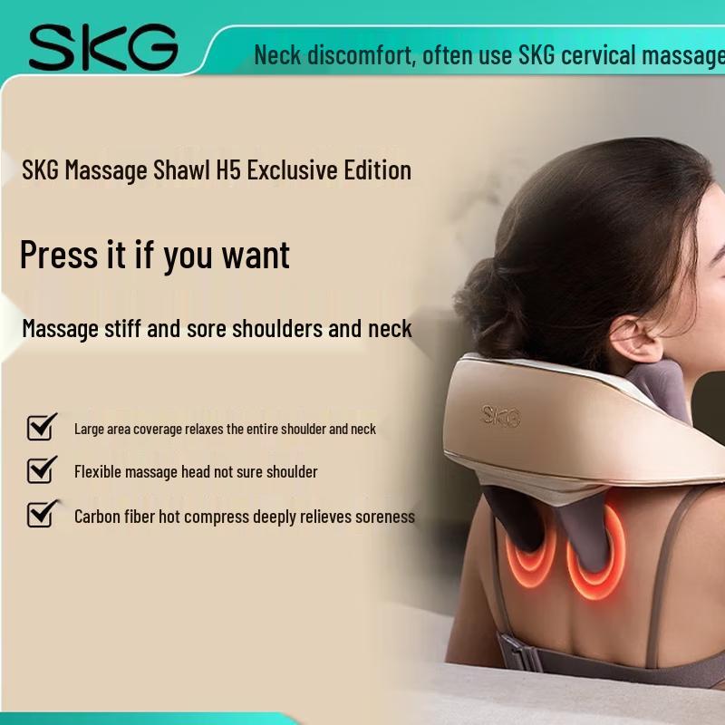 SKG H5 Series 1st Gen Portable Kneading Massage Shawl
