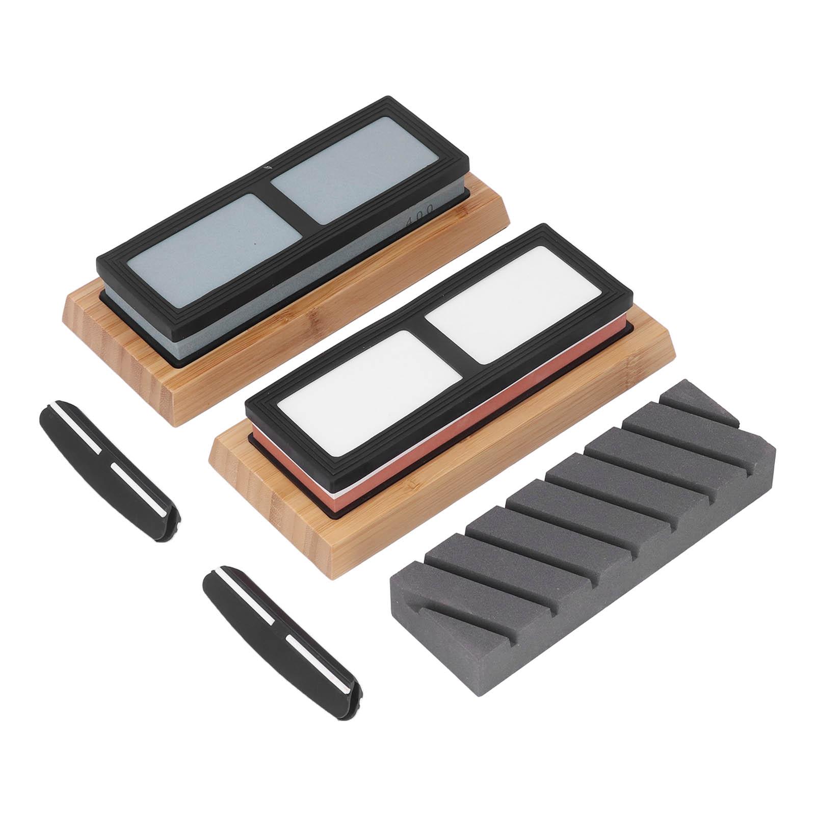 

Двухсторонний набор заточных камней, комбинированный набор для полировки и заточки с угловой направляющей базой