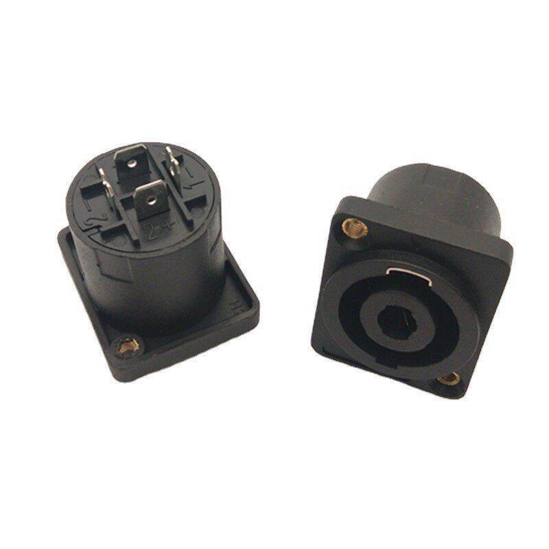 4-Pin XLR-Buchse Audio-Steckverbinder für Verstärker und Kabel