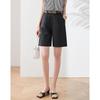 Sisui Nianhua High-Waist Belt Casual Shorts