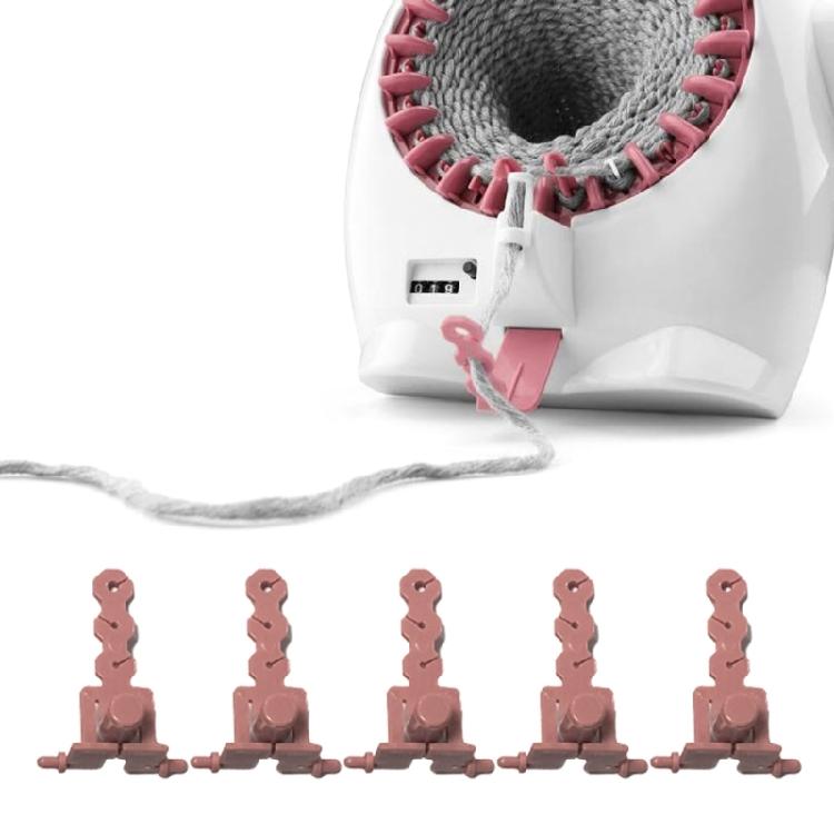 5 st/set Stickmaskiner Trådhållare Stickmaskinspännare Stickmaskinsträckare för Stickning av Handskar Halsdukar