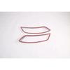For Hyundai Venue     Car Accessories ABS Chrome Front Fog Light Lamp Cover Trim Molding Bezel Garnish Sticker