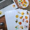Bleidruck 25 Sheets Crystal Clear Vinyl Sticker Paper Self Adhesive Waterproof 100% Transparent Overlay Film A4 (11.7 x 8.3 Inch) Cold Laminate