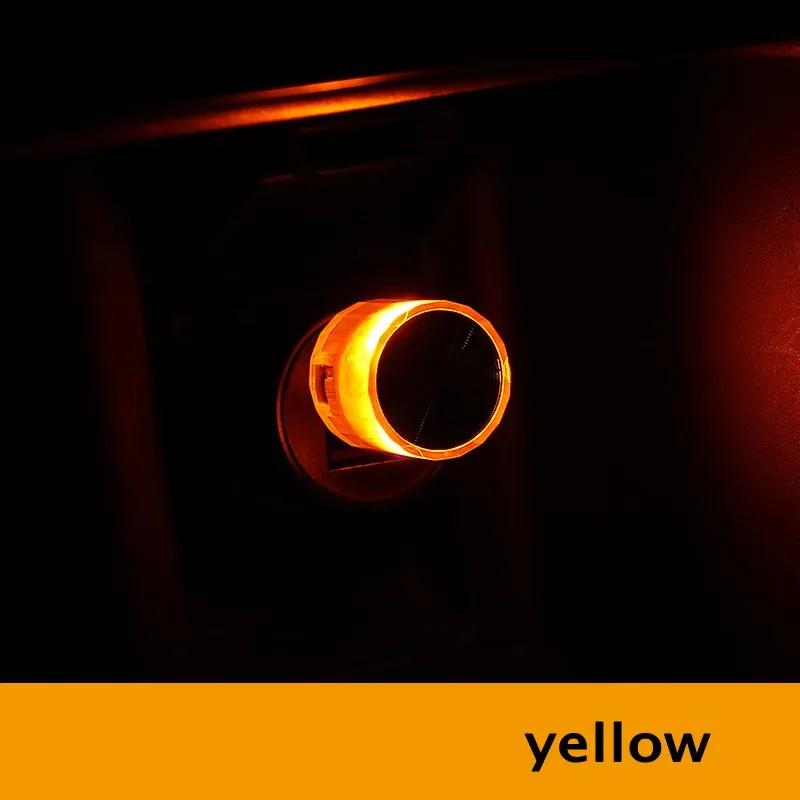 Car Mini USB LED Ambient Light Decorative Atmosphere Lamps for Interior Environment Auto PC Computer Portable Light Plug Play Qclyn77