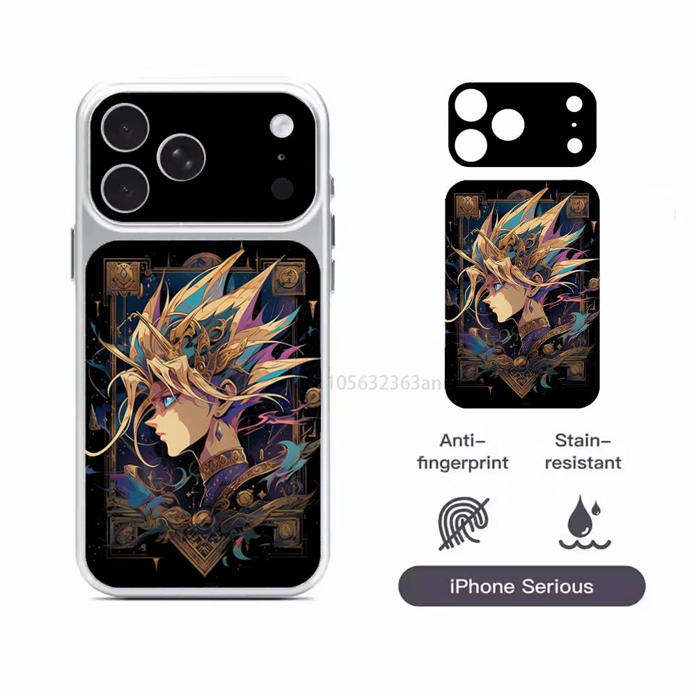 Cartoon Y-Yu Gi Oh Yugioh HD/Matte Full Coverage Films For iPhone 17 Pro Max 17 Pro