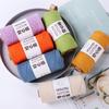 2mm Hollow Pure Cotton Scarf & Bag Yarn for DIY Crochet and Handwoven Projects