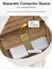 Large Capacity Junior High School Backpack, Waterproof Nylon Book Bag for College Laptop Backpack, Casual Backpack for Women Men