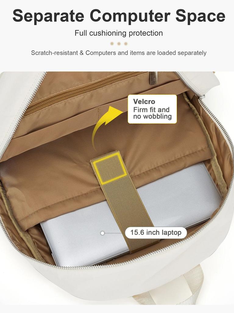 Large Capacity Junior High School Backpack, Waterproof Nylon Book Bag for College Laptop Backpack, Casual Backpack for Women Men