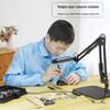 Longdao Desktop Magnifier Stand for Electronics Repair and DIY Projects