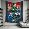 Jojo'S Bizarre Adventure Stardust Crusaders Bedding 1 Duvet Cover 2 Pillowcase Without Core Duvet Cover And Pillowcase