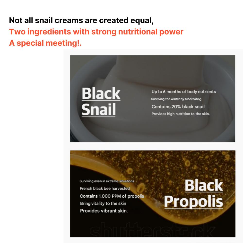 Dr.G Black Snail Cream, 50ml, 1 EA