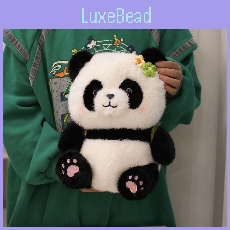 Mahjong Panda Plush Doll Figure Soft Toy For Kids Playroom And Festival Gift