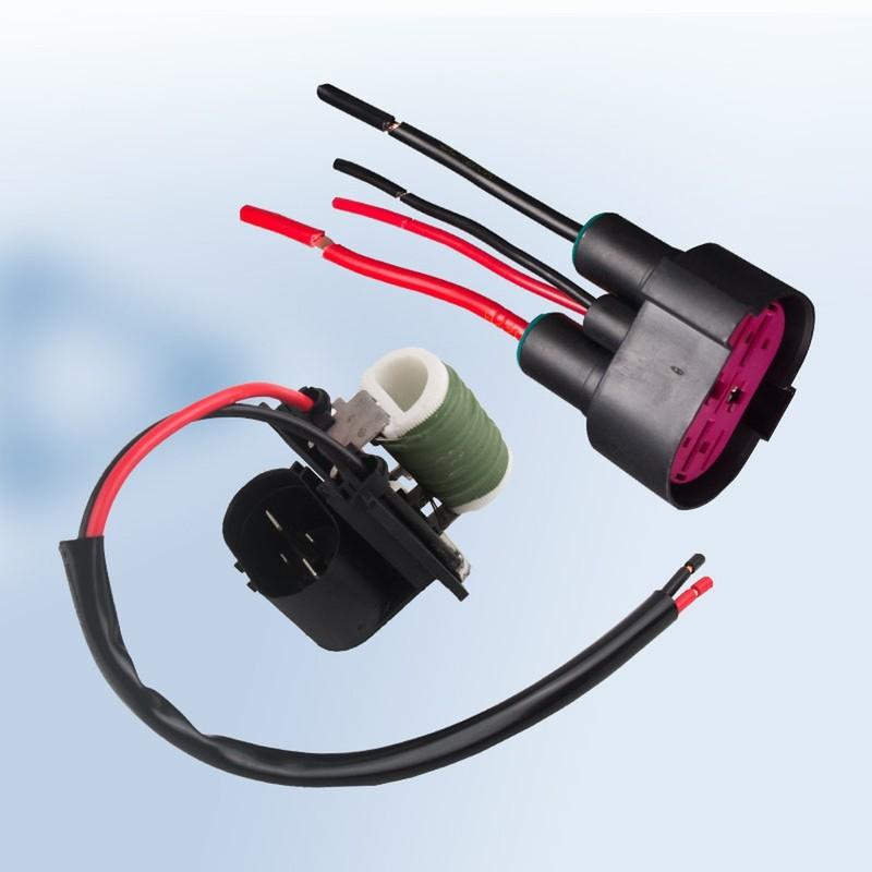 Automobile Blower Resistor Connector Set 13427160 13427161 13289627 for Aveo Verano Car Relay with Easy Tallation