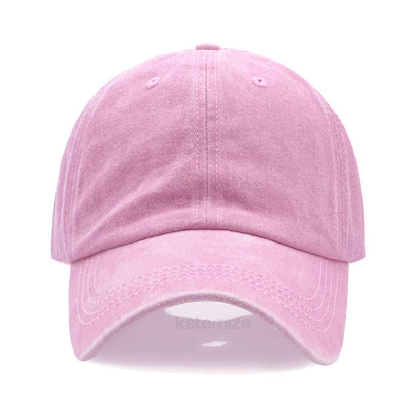 Personalized Custom Baseball Cap Embroidery Bicolor Letter Dad Hat Soft Washed Cotton Fashion Caps Men Women