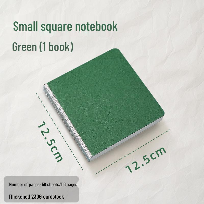 Compact Blue Sketchbook for Watercolor & Marker Art