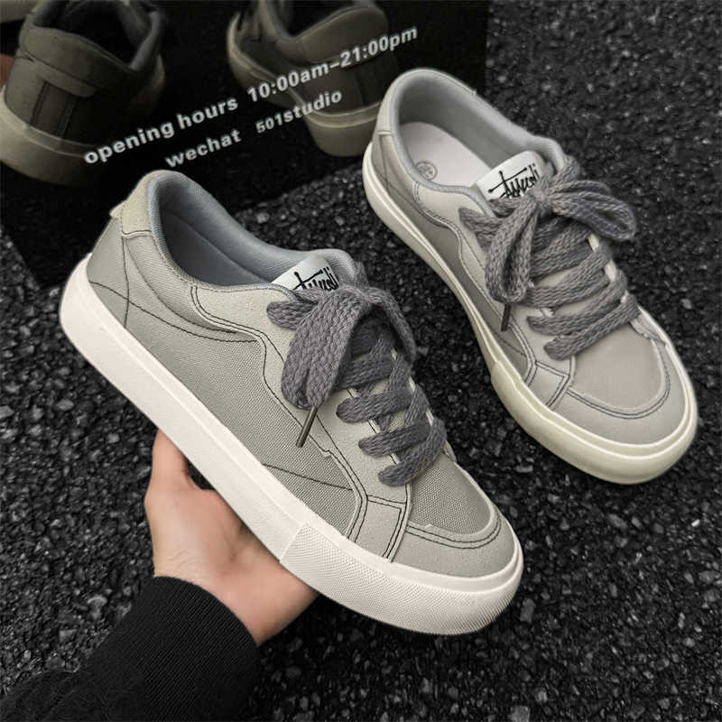 Thick Bottom High Platform Plus Size Shoes 42 43 44 45 46 Vulcanize Skateboarding Sneakers For Men Sapateni Sports
