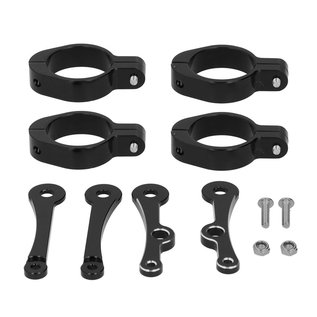 Suporte de Farol de Motocicleta de Alta Qualidade Xuuyuu Alumínio CNC Abraçadeira de Montagem de Lâmpada Frontal Tubo de Garfo para Fácil Instalação para Acessórios de Moto